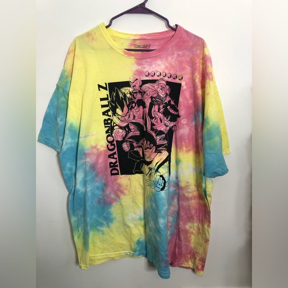 Dragon Ball Z Tie-Dye Short Sleeve Tee